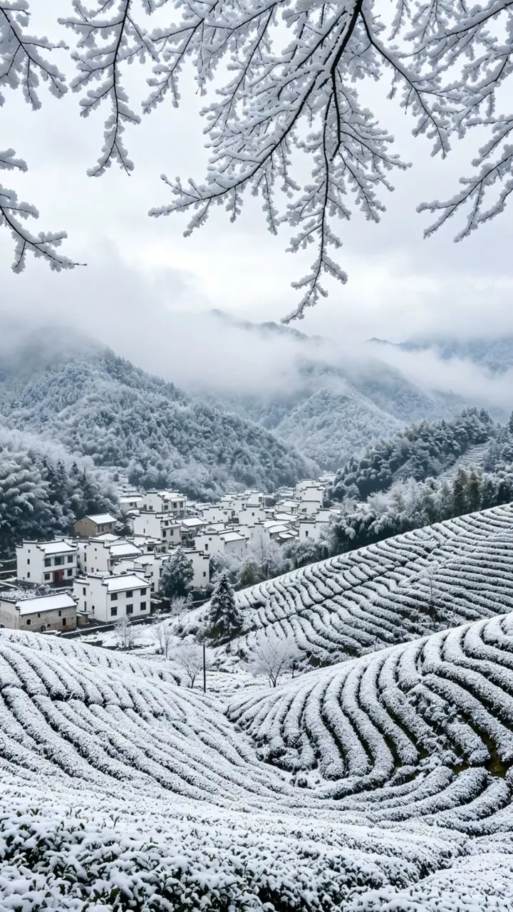 茶山冬雪